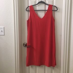 100% silk shift dress